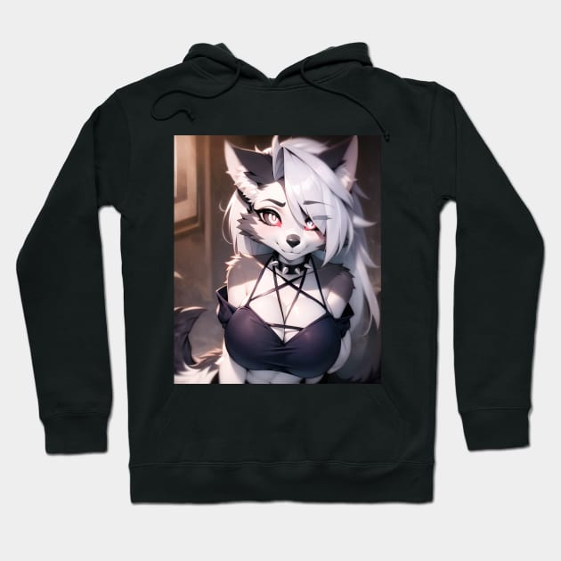 Helluva Boss Loona loona The Wolf (sfw) Classic Hoodie by ksemstudio